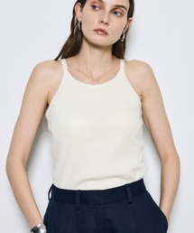カップ付きホルターネックキャミソール 春服 夏服 秋服 冬服 インナーとしても◎ パット付き