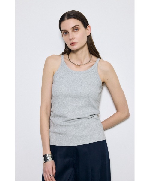 AZUL by moussy(アズールバイマウジー)の「カップ付きホルターネックキャミソール 春服 夏服 秋服 冬服 インナーとしても◎ パット付き(キャミソール・レディース・オフホワイト/グリーン/ブラック/杢グレー・MEDIUM/SMALL)」の11枚目の写真