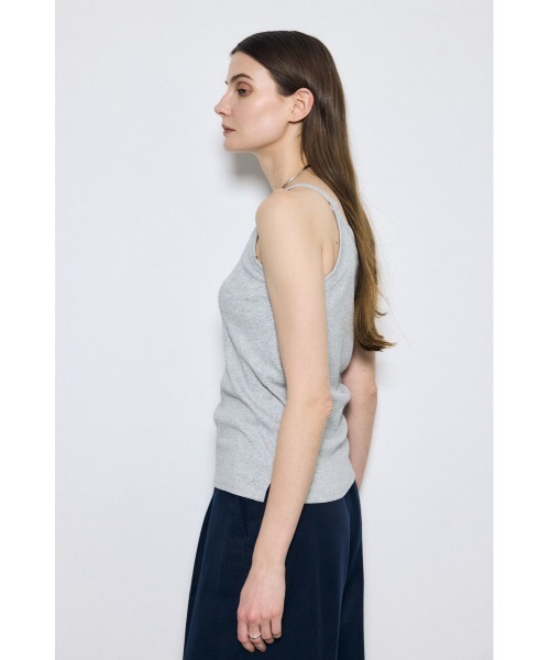 AZUL by moussy(アズールバイマウジー)の「カップ付きホルターネックキャミソール 春服 夏服 秋服 冬服 インナーとしても◎ パット付き(キャミソール・レディース・オフホワイト/グリーン/ブラック/杢グレー・MEDIUM/SMALL)」の12枚目の写真