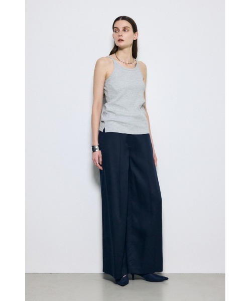 AZUL by moussy(アズールバイマウジー)の「カップ付きホルターネックキャミソール 春服 夏服 秋服 冬服 インナーとしても◎ パット付き(キャミソール・レディース・オフホワイト/グリーン/ブラック/杢グレー・MEDIUM/SMALL)」の16枚目の写真