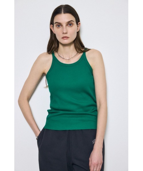 AZUL by moussy(アズールバイマウジー)の「カップ付きホルターネックキャミソール 春服 夏服 秋服 冬服 インナーとしても◎ パット付き(キャミソール・レディース・オフホワイト/グリーン/ブラック/杢グレー・MEDIUM/SMALL)」の21枚目の写真