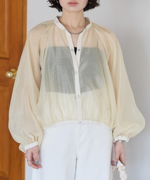 r. | シアー　ギャザーブルゾン(ブルゾン)