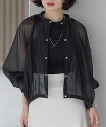 r. | シアー　ギャザーブルゾン(ブルゾン)