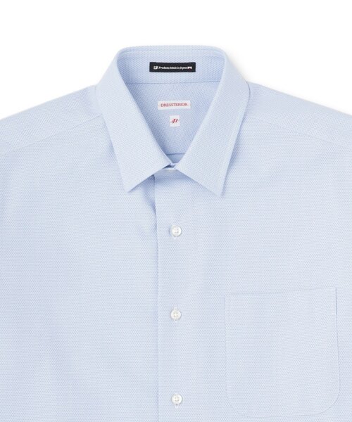 DRESSTERIOR（ドレステリア）の「【速乾素材】メッシュドライタッチシャツ（ビジネスシャツ・メンズ・サックスブルー・41/40/39/38）」の12枚目の写真