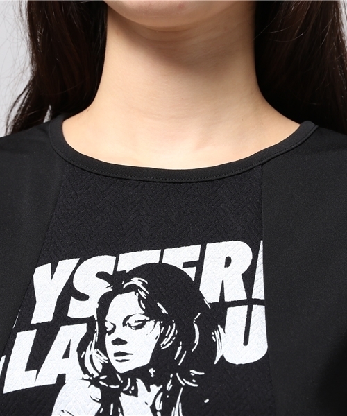 HYSTERIC GLAMOUR(ヒステリックグラマー)の「GIVE ME A WOMAN pt OP(ワンピース・レディース・ブラック/ブルー・FREE)」の7枚目の写真