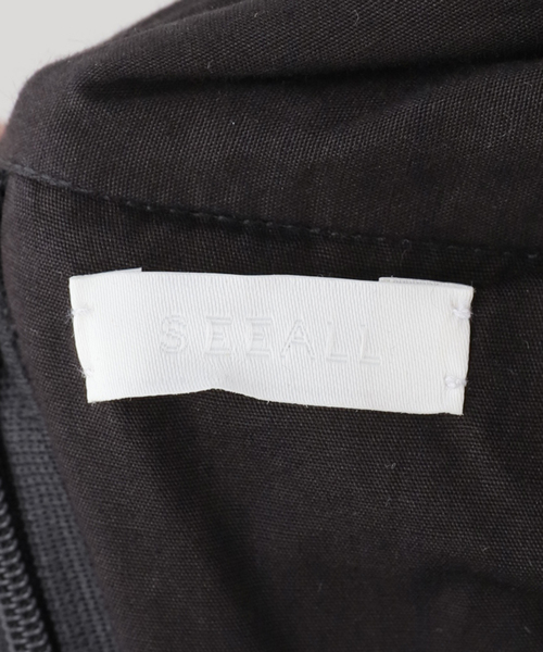SEEALL(シーオール)の「SEEALL MYTH ALL IN ONE SAW63 AL302:オールインワン(つなぎ/オールインワン・レディース・ブラック・38)」の13枚目の写真
