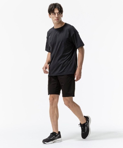 MIZUNO(ミズノ )の「ミズノ ストレッチソフトドライTシャツ(Tシャツ/カットソー・メンズ・ホワイト/ブラック・M/L/LL)」の7枚目の写真