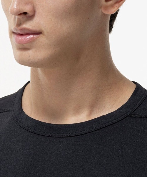 MIZUNO(ミズノ )の「ミズノ ストレッチソフトドライTシャツ(Tシャツ/カットソー・メンズ・ホワイト/ブラック・M/L/LL)」の8枚目の写真