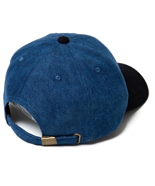 430（フォーサーティ）の「mko13557- DNM BC CAP キャップ(26-108)（キャップ・メンズ・インディゴブルー・FREE）」の3枚目の写真