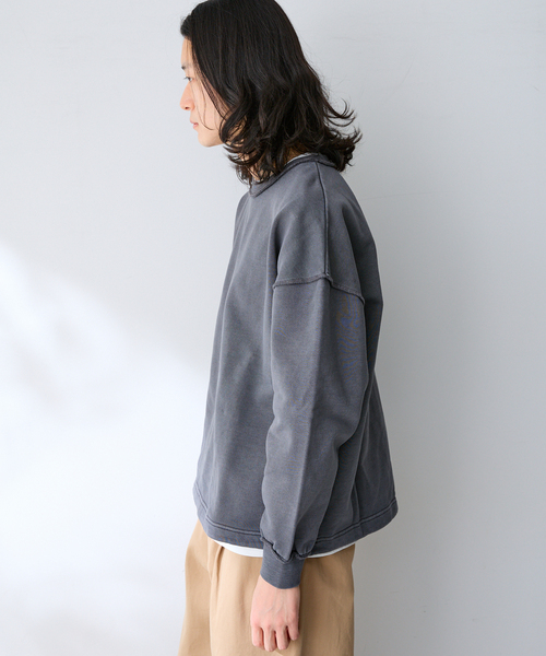 B.C STOCK(ベーセーストック)の「【2点セット】FORHUS ピグメントセットスウェット(スウェット・メンズ・ブルー系その他/ピンク/アイボリー/チャコールグレー・MEDIUM/LARGE)」の12枚目の写真