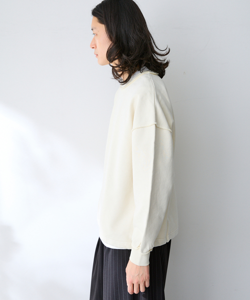 B.C STOCK(ベーセーストック)の「【2点セット】FORHUS ピグメントセットスウェット(スウェット・メンズ・ブルー系その他/ピンク/アイボリー/チャコールグレー・MEDIUM/LARGE)」の16枚目の写真