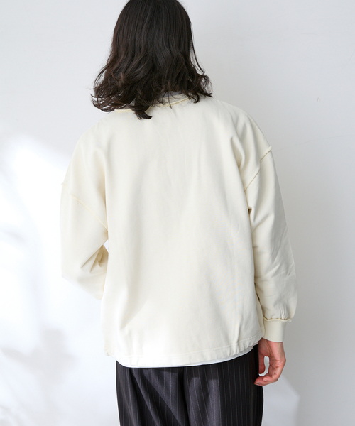 B.C STOCK(ベーセーストック)の「【2点セット】FORHUS ピグメントセットスウェット(スウェット・メンズ・ブルー系その他/ピンク/アイボリー/チャコールグレー・MEDIUM/LARGE)」の17枚目の写真