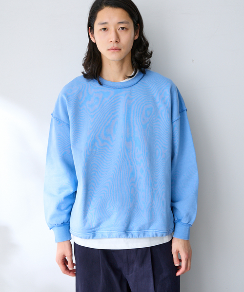 B.C STOCK(ベーセーストック)の「【2点セット】FORHUS ピグメントセットスウェット(スウェット・メンズ・ブルー系その他/ピンク/アイボリー/チャコールグレー・MEDIUM/LARGE)」の19枚目の写真