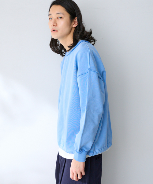 B.C STOCK(ベーセーストック)の「【2点セット】FORHUS ピグメントセットスウェット(スウェット・メンズ・ブルー系その他/ピンク/アイボリー/チャコールグレー・MEDIUM/LARGE)」の20枚目の写真