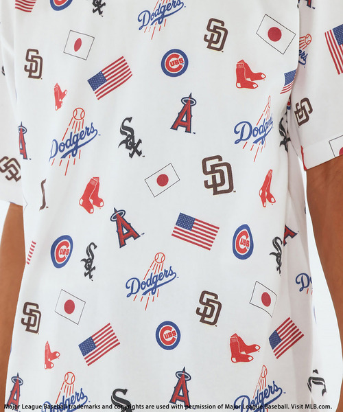 BACK TO THE FIELD（バック トゥー ザ フィールド）の「【MLB】All-over Print Tee（Tシャツ/カットソー・メンズ・ホワイト・MEDIUM/LARGE/XL/XXL）」の10枚目の写真
