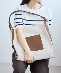 ROPE' PICNIC | 麻調キャンバスコンビトートバッグ/A4対応・15インチPC対応(トートバッグ)