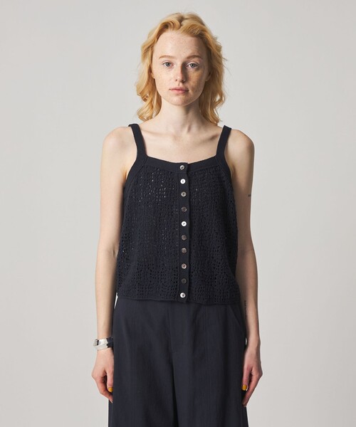 Steven Alan（スティーブンアラン）の「＜Steven Alan＞ハンド ニット キャミソール（ニット/セーター・レディース・オフホワイト/ネイビー・FREE）」の11枚目の写真