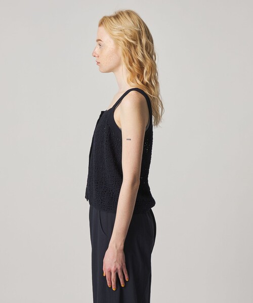 Steven Alan（スティーブンアラン）の「＜Steven Alan＞ハンド ニット キャミソール（ニット/セーター・レディース・オフホワイト/ネイビー・FREE）」の12枚目の写真