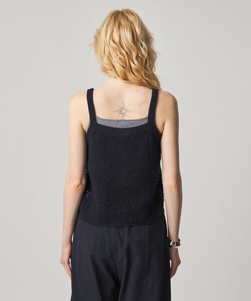 Steven Alan（スティーブンアラン）の「＜Steven Alan＞ハンド ニット キャミソール（ニット/セーター・レディース・オフホワイト/ネイビー・FREE）」の13枚目の写真