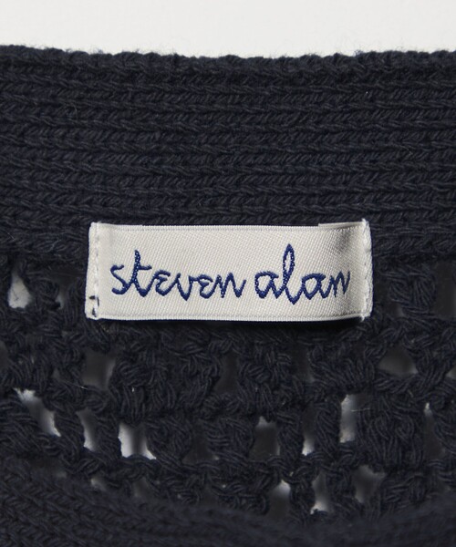 Steven Alan（スティーブンアラン）の「＜Steven Alan＞ハンド ニット キャミソール（ニット/セーター・レディース・オフホワイト/ネイビー・FREE）」の19枚目の写真