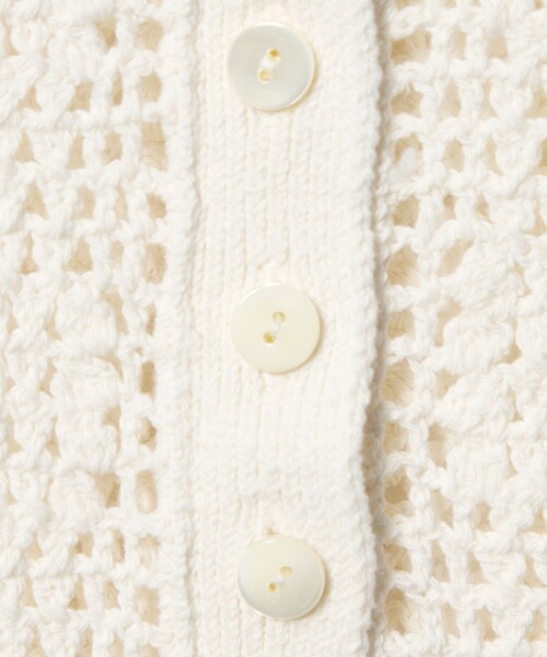 Steven Alan（スティーブンアラン）の「＜Steven Alan＞ハンド ニット キャミソール（ニット/セーター・レディース・オフホワイト/ネイビー・FREE）」の22枚目の写真
