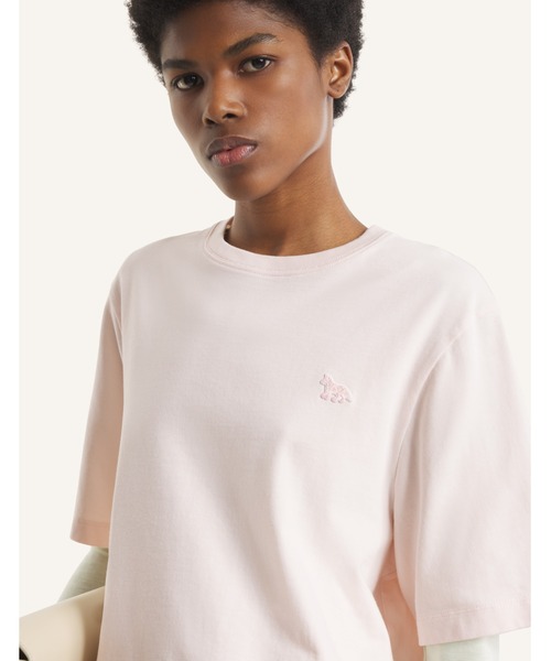 Maison Kitsune(メゾンキツネ)の「BABY FOX COMFORT TEE-SHIRT(Tシャツ/カットソー・レディース・ベビーピンク/ホワイト・M/S/XS/XXS/L)」の10枚目の写真