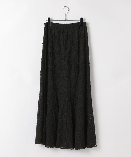 BAYFLOW（ベイフロー）の「カットレーススカート（スカート・レディース・オフホワイト/ブラック・FREE）」の20枚目の写真
