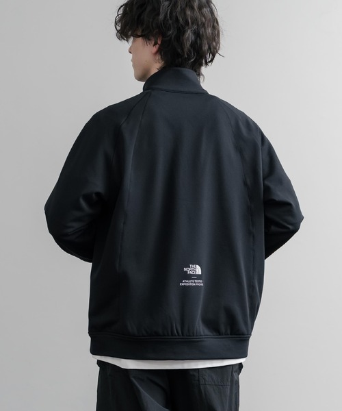 THE NORTH FACE(ザノースフェイス)の「THE NORTH FACE ザ・ノースフェイス M'S MOVE-FREE JACKET ワンポイントロゴトラックジャケット(ブルゾン・メンズ・チャコール/ブラック/ダークベージュ・L/XL/M)」の6枚目の写真