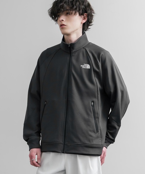 THE NORTH FACE(ザノースフェイス)の「THE NORTH FACE ザ・ノースフェイス M'S MOVE-FREE JACKET ワンポイントロゴトラックジャケット(ブルゾン・メンズ・チャコール/ブラック/ダークベージュ・L/XL/M)」の9枚目の写真
