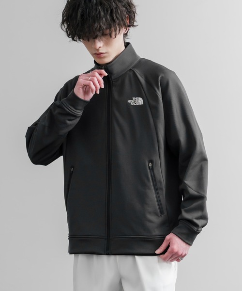THE NORTH FACE(ザノースフェイス)の「THE NORTH FACE ザ・ノースフェイス M'S MOVE-FREE JACKET ワンポイントロゴトラックジャケット(ブルゾン・メンズ・チャコール/ブラック/ダークベージュ・L/XL/M)」の10枚目の写真