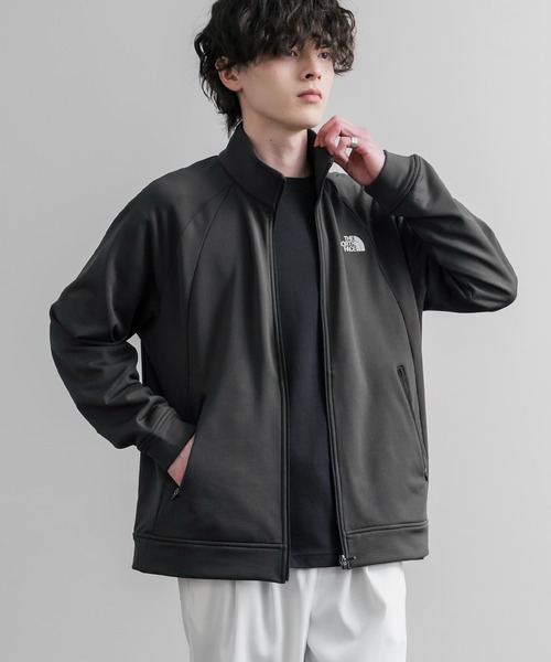 THE NORTH FACE(ザノースフェイス)の「THE NORTH FACE ザ・ノースフェイス M'S MOVE-FREE JACKET ワンポイントロゴトラックジャケット(ブルゾン・メンズ・チャコール/ブラック/ダークベージュ・L/XL/M)」の11枚目の写真