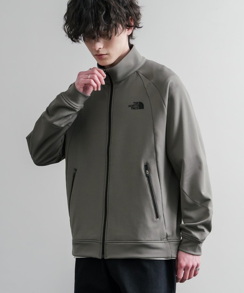 THE NORTH FACE(ザノースフェイス)の「THE NORTH FACE ザ・ノースフェイス M'S MOVE-FREE JACKET ワンポイントロゴトラックジャケット(ブルゾン・メンズ・チャコール/ブラック/ダークベージュ・L/XL/M)」の15枚目の写真