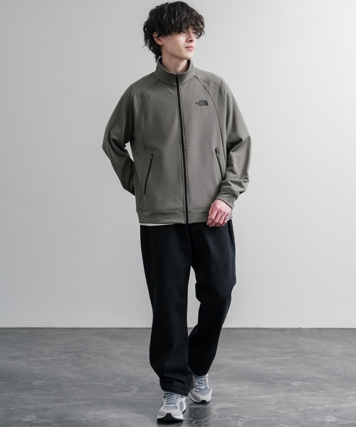 THE NORTH FACE(ザノースフェイス)の「THE NORTH FACE ザ・ノースフェイス M'S MOVE-FREE JACKET ワンポイントロゴトラックジャケット(ブルゾン・メンズ・チャコール/ブラック/ダークベージュ・L/XL/M)」の17枚目の写真
