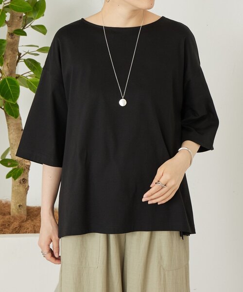 BEARDSLEY（ビアズリー）の「ことわざ刺繍プルオーバー（Tシャツ/カットソー・レディース・ネイビー/ブラック・FREE）」の12枚目の写真