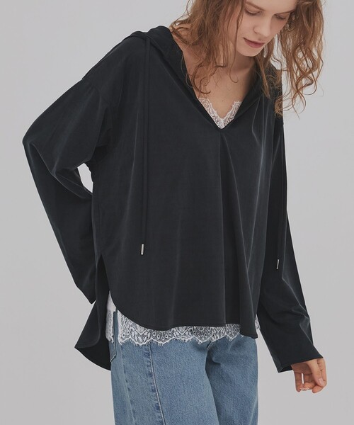 [2026 весна новая] V‑neck клиракс фудди — V‑neck pullover sweater (новинка 2026)