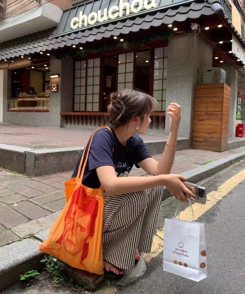 WEGO(ウィゴー)の「カラーストライプイージーストレートパンツ(その他パンツ・レディース・ブラック系その他5/グリーン系その他5/ブラウン系その他5・LARGE/MEDIUM)」の11枚目の写真