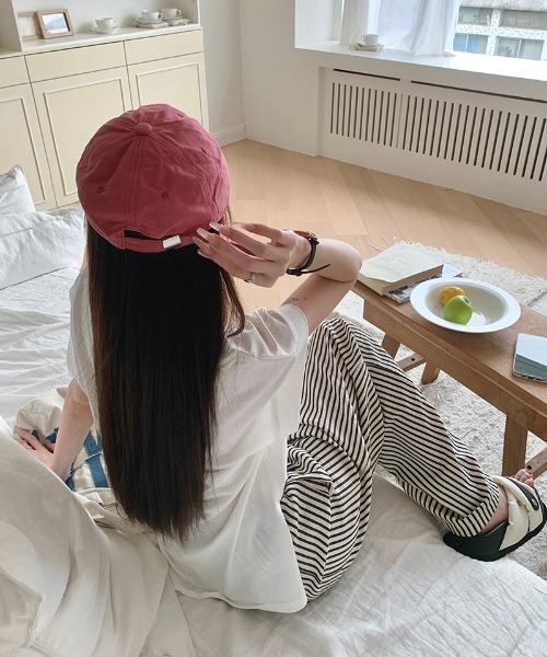 WEGO(ウィゴー)の「カラーストライプイージーストレートパンツ(その他パンツ・レディース・ブラック系その他5/グリーン系その他5/ブラウン系その他5・LARGE/MEDIUM)」の20枚目の写真
