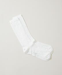 MARCOMONDE（マルコモンド）の「MARCOMONDE/eyelet socks（ソックス/靴下）」