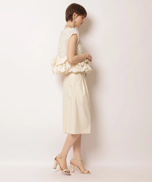 CADUNE(カデュネ)の「ハーフパンツ(その他パンツ・レディース・ベージュ/ブラック/オフホワイト・38/36/34)」の8枚目の写真