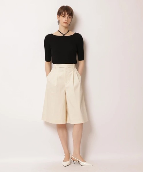 CADUNE(カデュネ)の「ハーフパンツ(その他パンツ・レディース・ベージュ/ブラック/オフホワイト・38/36/34)」の16枚目の写真