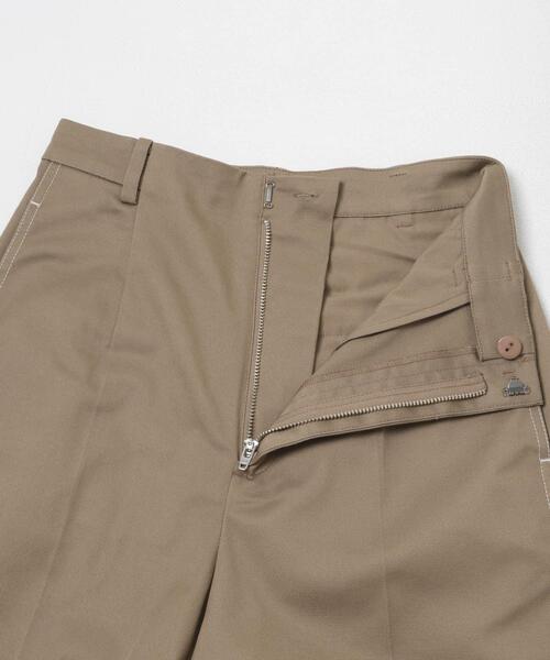 URBAN RESEARCH ROSSO WOMEN(アーバンリサーチ ロッソ)の「コットンツイルワイドパンツ(その他パンツ・レディース・ブラウン/ホワイト・36/38)」の14枚目の写真