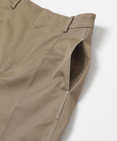URBAN RESEARCH ROSSO WOMEN(アーバンリサーチ ロッソ)の「コットンツイルワイドパンツ(その他パンツ・レディース・ブラウン/ホワイト・36/38)」の13枚目の写真