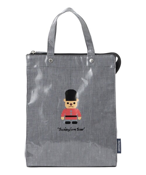 MACKINTOSH PHILOSOPHY（ﾏｯｷﾝﾄｯｼｭ ﾌｨﾛｿﾌｨｰ）の「バッキンガムベアトート（トートバッグ・レディース・ネイビー/ブラック/グリーン・FREE）」の2枚目の写真