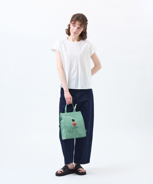 MACKINTOSH PHILOSOPHY（ﾏｯｷﾝﾄｯｼｭ ﾌｨﾛｿﾌｨｰ）の「バッキンガムベアトート（トートバッグ・レディース・ネイビー/ブラック/グリーン・FREE）」の9枚目の写真