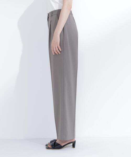 NATURAL BEAUTY BASIC(ナチュラルビューティーベーシック)の「スタイルアップ SETUP ワンタックワイドパンツ(その他パンツ・レディース・ブラウン/ベージュ・SMALL/MEDIUM)」の8枚目の写真