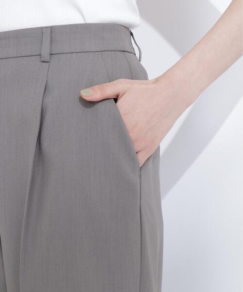 NATURAL BEAUTY BASIC(ナチュラルビューティーベーシック)の「スタイルアップ SETUP ワンタックワイドパンツ(その他パンツ・レディース・ブラウン/ベージュ・SMALL/MEDIUM)」の11枚目の写真