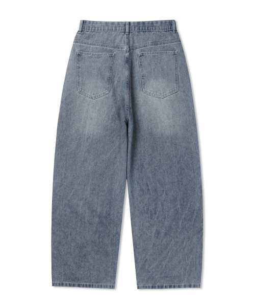 GRAYBLVD(グレイブラバット)の「ウェスリーウォッシュドデニムパンツ(ブルー)(デニムパンツ・レディース・その他・SMALL/MEDIUM/LARGE/X-LARGE)」の3枚目の写真