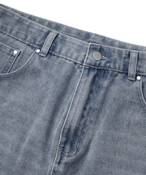 GRAYBLVD(グレイブラバット)の「ウェスリーウォッシュドデニムパンツ(ブルー)(デニムパンツ・レディース・その他・SMALL/MEDIUM/LARGE/X-LARGE)」の4枚目の写真