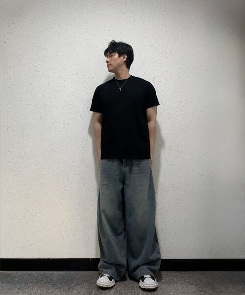 GRAYBLVD(グレイブラバット)の「ウェスリーウォッシュドデニムパンツ(ブルー)(デニムパンツ・レディース・その他・SMALL/MEDIUM/LARGE/X-LARGE)」の8枚目の写真