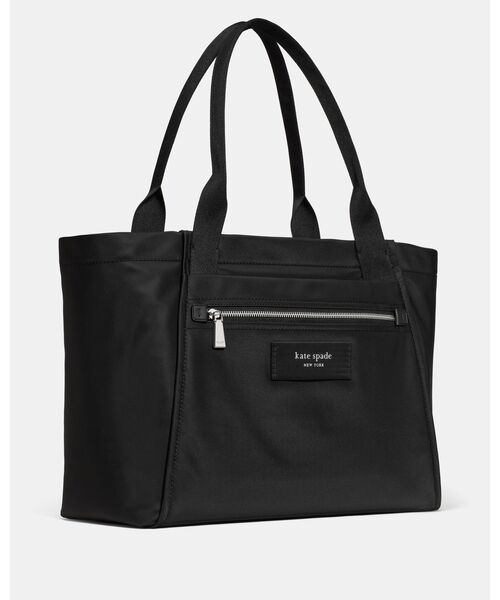 kate spade new york(ケイトスペード ニューヨーク)の「ダッシュ ラージ ナイロン トート バッグ(トートバッグ・レディース・ブラック・ONESIZE)」の3枚目の写真